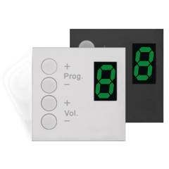 Audac MWX45/B MTX & AMP/RM523 Duvar Panel Kontrol Cihazı