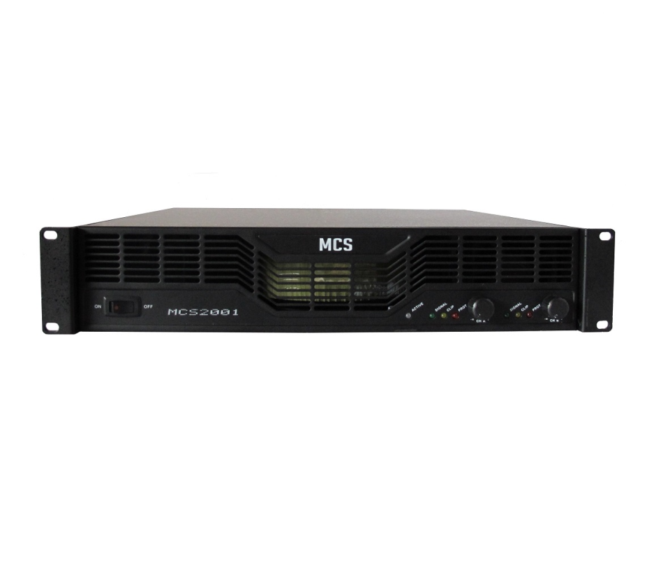 MCS 2001  2 X 1000 Watt  Power Amplifikatör