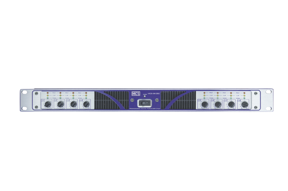 MCS 8K380 8x380Watt Digital Amfi
