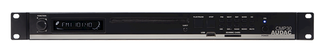 Audac CMP30 Hepsi Bir Arada Dijital Ses Kaynağı, CD/MP3 Çalar, AM/FM Tuner