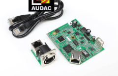 Audac ANI22 SMA/SMQ için Dante Audio Ağ Arayüzü 2 Giriş / 2 Çıkış