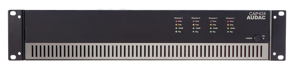 Audac CAP424 4 Kanal 100V Power Amfi 4 X 240W