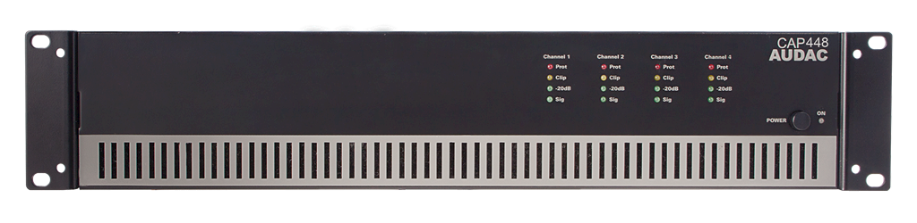 Audac CAP448 4 Kanal 100V Power Amfi 4 x 480W