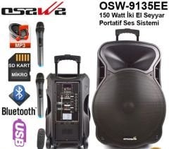 Osawa Osw-9135 15 inç 150W Taşınabilir Ses Sistemi