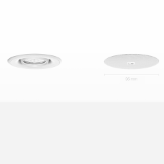 Audac CENA306/W SpringFit™ 2,5'' Tavan Hoparlörü, 6 W/100V