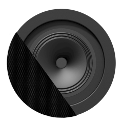 Audac CENA506/B SpringFit™ 5'' Tavan Hoparlörü, 6 W/100V