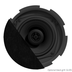 Audac CIRA506/W QuickFit™ 2 Yollu TwistFix™ Izgaralı 5 1/4'' Tavan Hoparlörü