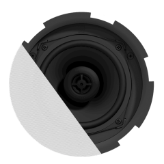 Audac CIRA524/W QuickFit™ 2 Yollu TwistFix™ Izgaralı 5 1/4'' Tavan Hoparlörü