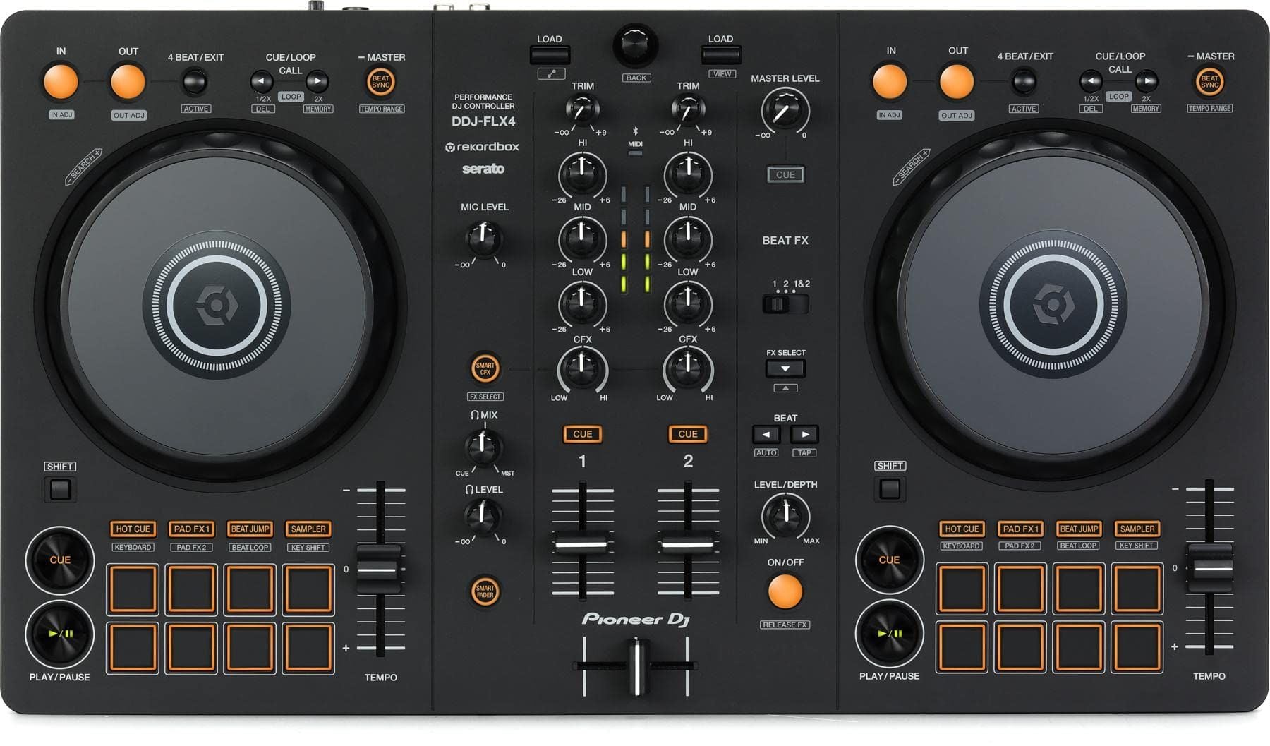 Pioneer DDJ FLX4 2 Kanal DJ Controller