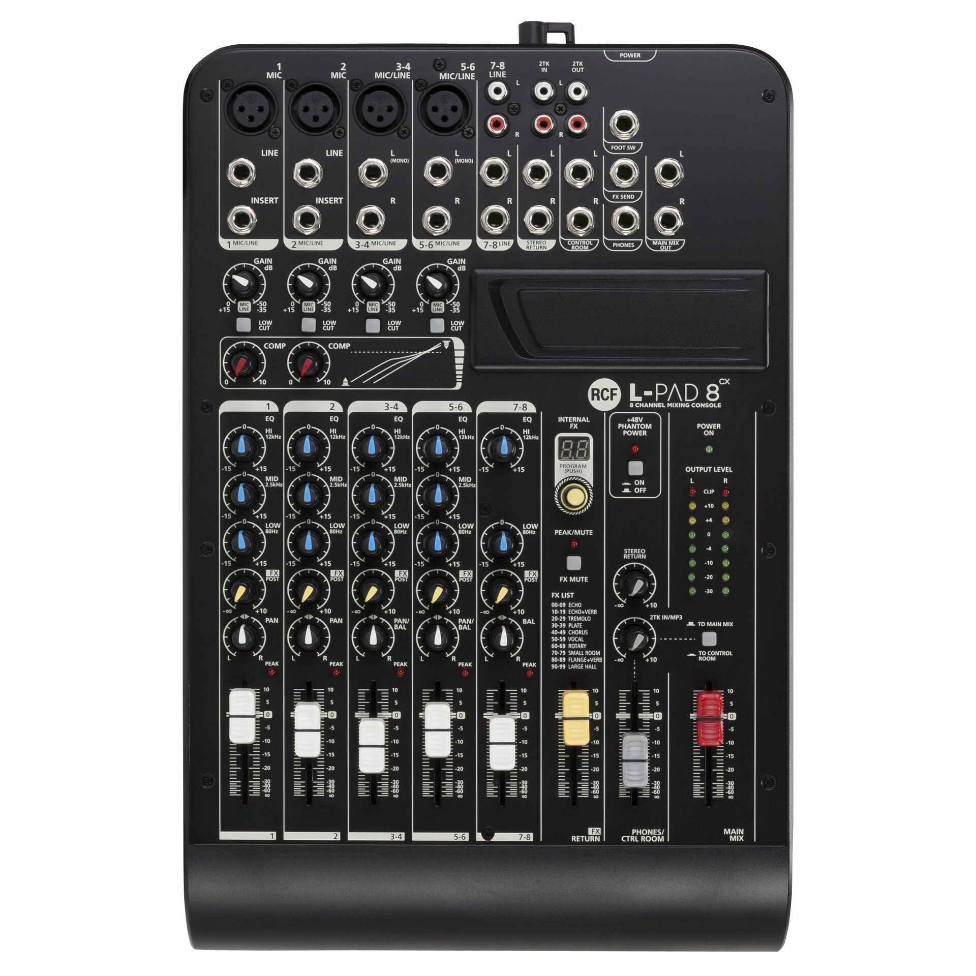 Rcf Livepad 8cx 8 Kanal Mixer