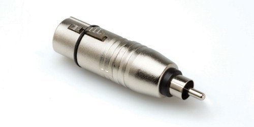 HOSA XLR (F) <-> RCA (M) çevirici