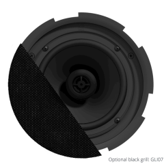 Audac CIRA730D/W QuickFit™ 2 Yollu TwistFix™ Izgaralı 6.5'' Tavan Hoparlörü