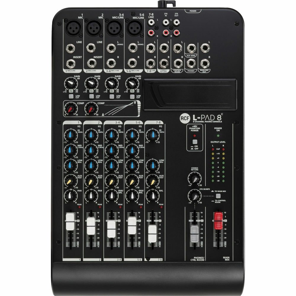 Rcf Livepad 8c 8 Kanal Mixer
