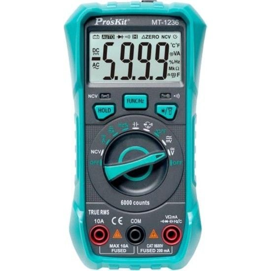 Proskit Mt-1236 Dijital Multimetre Ölçü Aleti