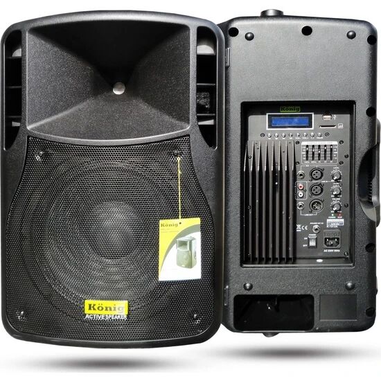 König K-1512A Aktif Kabin Hoparlör 12'' 300 Watt