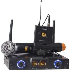 König K-312 El + Yaka 16 Kanal UHF Telsiz Mikrofon