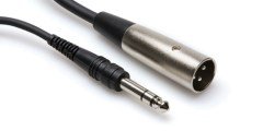 HOSA 1/4'' TRS - XLR (M) balanslı kablo 1.5 mt.
