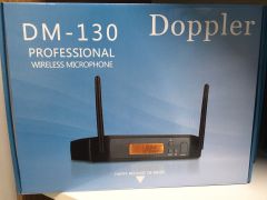 Doppler DM-130 UHF ÇİFT ANTEN TEK EL TELSİZ MİKROFON