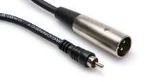 HOSA RCA (M) - XLR (M) balanssız kablo, 1.5 mt.