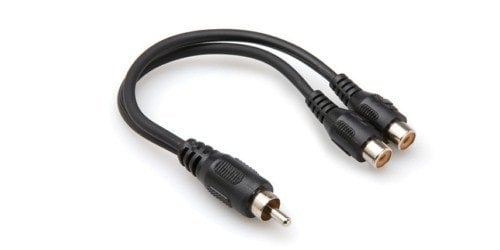HOSA RCA (M) <-> Dual RCA (F) Y-kablo
