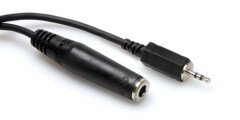 HOSA 3.5 mm. TRS (F) - 3.5 mm. TRS (M) Kulaklık adaptörü, 7.5 mt.