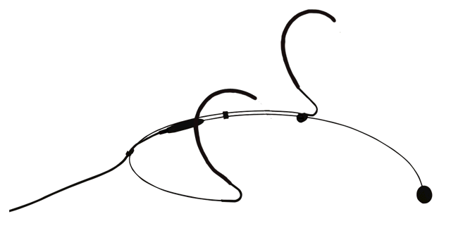 Audac CMX726B Kondenser Headset Mikrofon