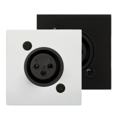 Audac CP45XLFS 45x45mm Bağlantı Plakası - D-SIZE XLR Dişi