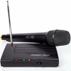 Doppler VH-100H Telsiz Kablosuz El Mikrofonu VHF Tek Anten