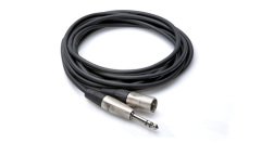 HOSA 1/4'' TRS - XLR (M) Profesyonel balanslı kablo 3 mt.
