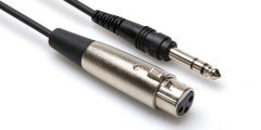 HOSA 1/4'' TRS - XLR (F) balanslı kablo 4.5 mt.