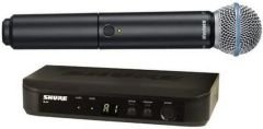 Shure BLX24E/B58-H8E BETA 58A Telsiz Vokal Mikrofon Seti