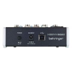 Behringer Xenyx 502S 5 Kanal Mikser USB Girişli Canlı Yayın Kayıt Mikser