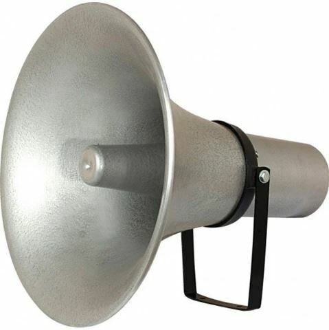 Mikafon HP35ST 35W 100V Harici Yassı Plastik Horn Hoparlör (Sammi)