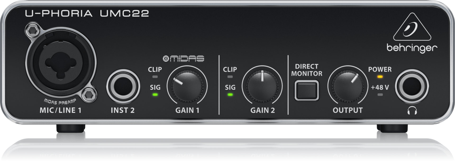 Behringer U-PHORIA UMC22 2 Kanal Ses Kartı
