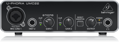 Behringer U-PHORIA UMC22 2 Kanal Ses Kartı