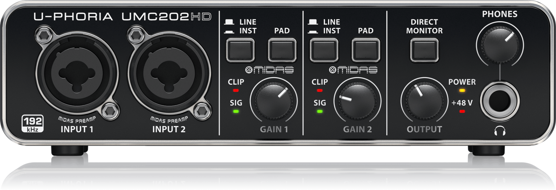 Behringer UMC202HD 2 Giriş 2 Çıkış Usb Stüdyo Ses Kartı