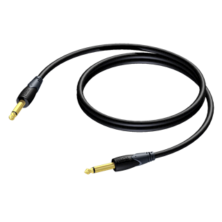 PROCAB CLA600/3 Tek 6,3mm jaktan Tek 6,3mm jaka, 3.0 Metre kablo