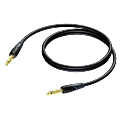 PROCAB CLA600/3 Tek 6,3mm jaktan Tek 6,3mm jaka, 3.0 Metre kablo