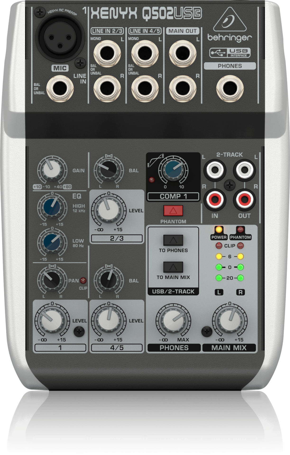 Behringer Xenyx Q502USB Stüdyo Mikser