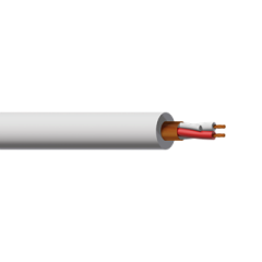 PROCAB MC305W/1 Dengeli Mikrofon Kablosu Beyaz 100 Metre