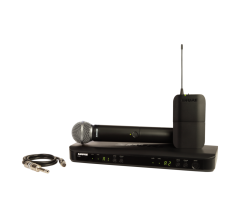 Shure BLX1288E/SM58 Kablosuz El Mikrofonu ve Gitar Bodypack Set