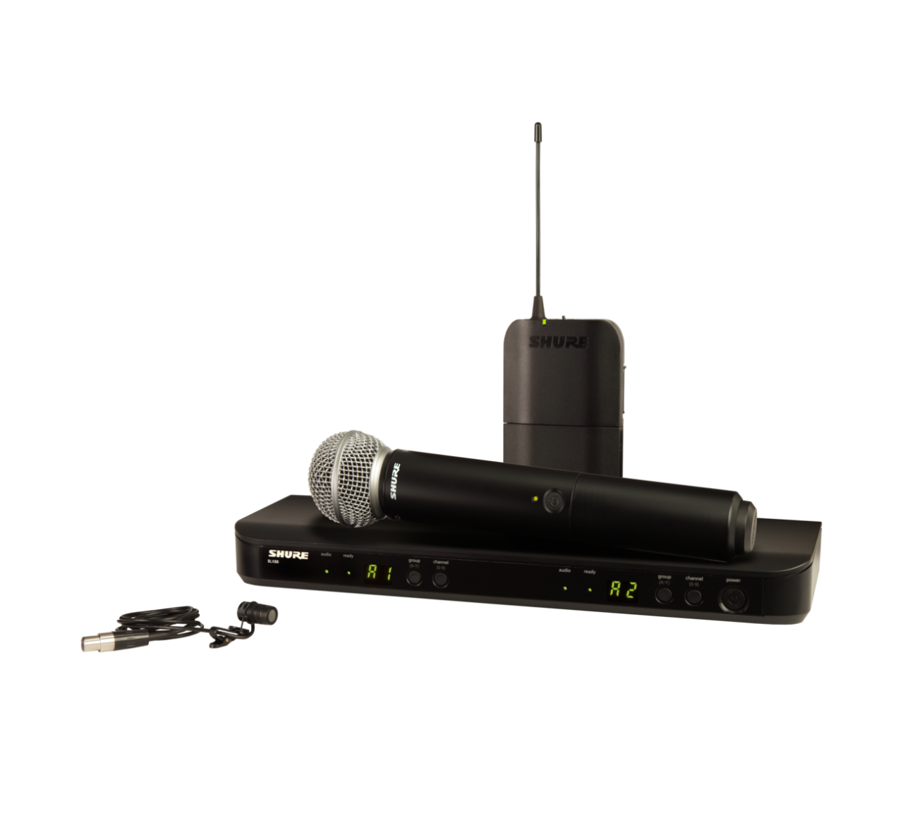BLX1288E/W85 Kablosuz El ve Yaka Mikrofon Set