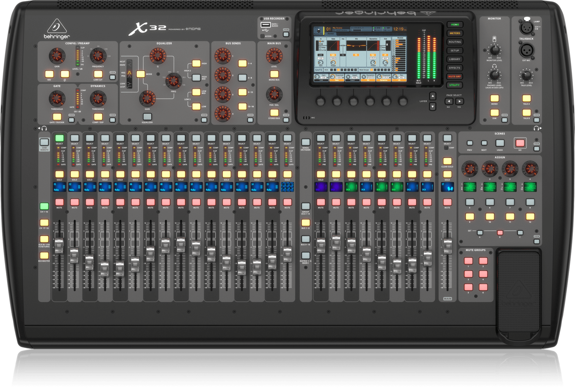 Behringer X32 32 Kanal 40 Girişli Dijital Mikser