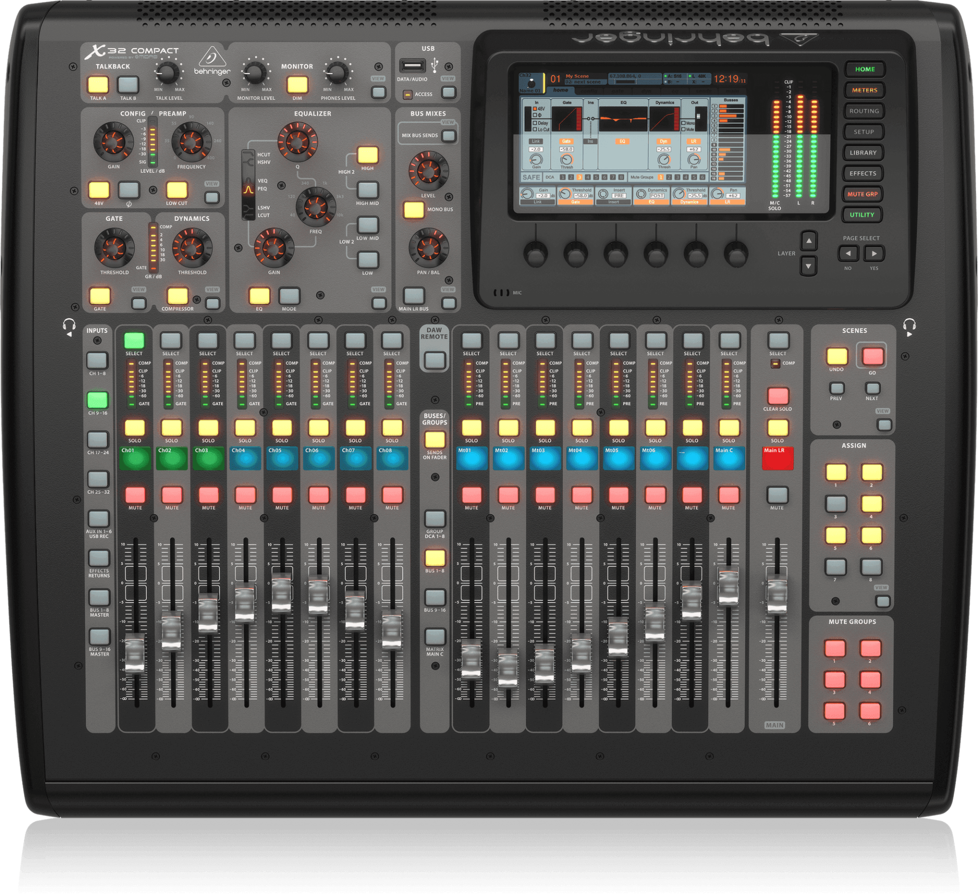 BEHRINGER X32 COMPACT 32 Kanallı Dijital Mikser
