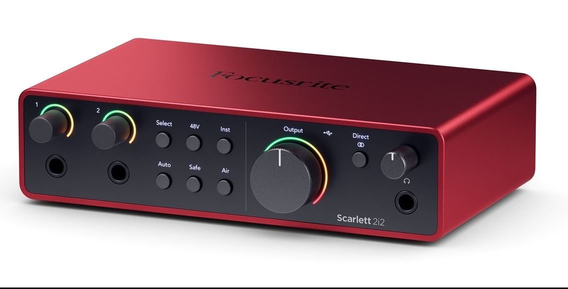 Focusrite Scarlett 2i2 Gen 4 Usb Ses Kartı