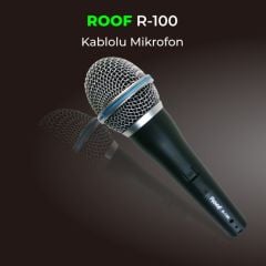 ROOF R100 Dinamic Vokal Kablolu Mikrofon