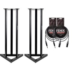 Fenix Deluxe Stüdyo Monitör Stand Ve Kablo Seti