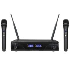 KÖNİG K-700 ÇİFT EL KABLOSUZ MİKROFON