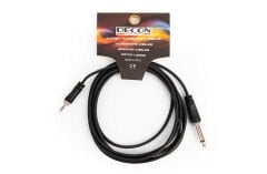 DECON DC-180L3 3 METRE  MONO JACK TO 3.5MM STEREO JACK