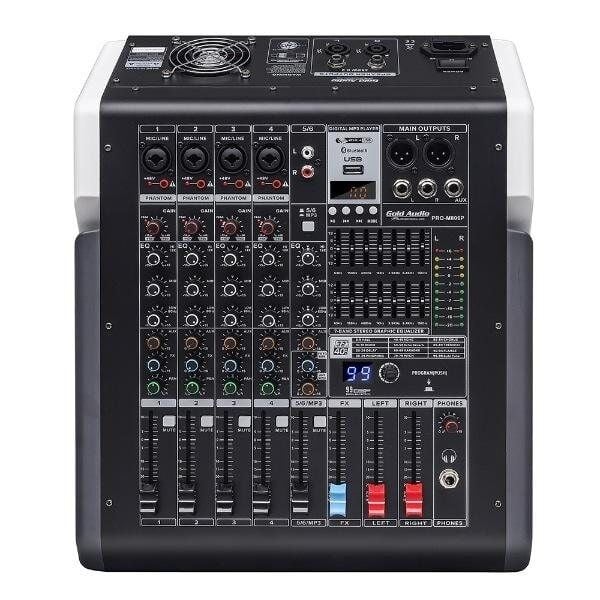 GOLD AUDIO PRO-M806P 6 KANAL 2x350W EFEKTLİ AMFİ MİKSER (FİYAT SORUNUZ)